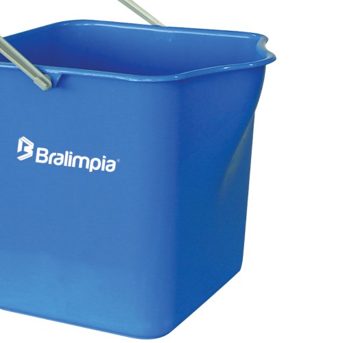 Balde plástico 25 litros com alça - BA25AZ Balde plástico 25 litros com alça - BA25AZ