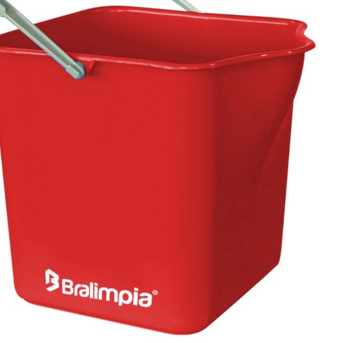 Balde plstico 25 litros com ala - BA25VM