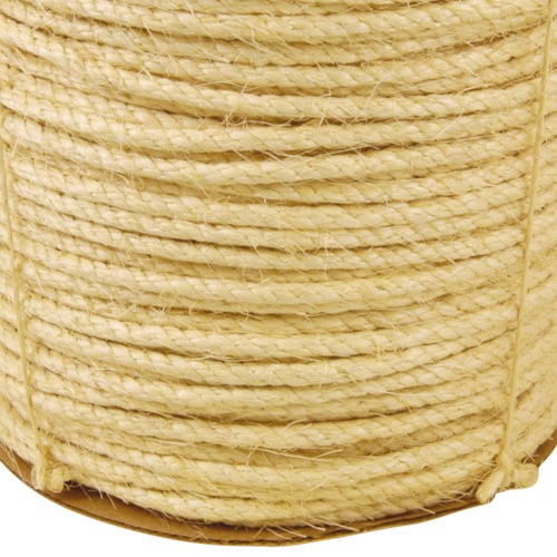 Corda de sisal 8 mm com rolo de 220 metros - 80.56.082.220 Corda de sisal 8 mm com rolo de 220 metros - 80.56.082.220