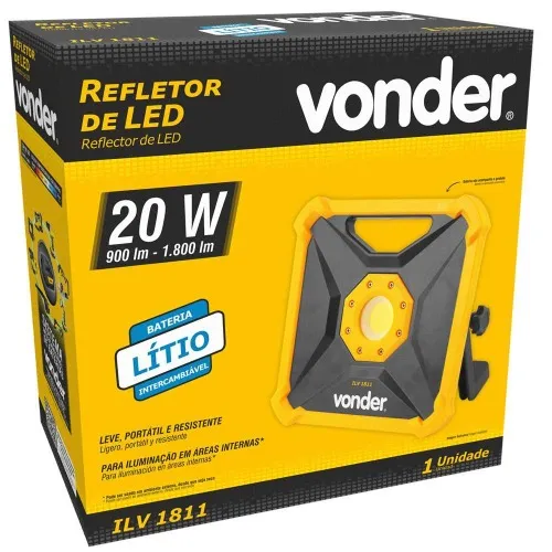 Lanterna de LED bateria intercambiável 18V s/ bateria - ILV 1811