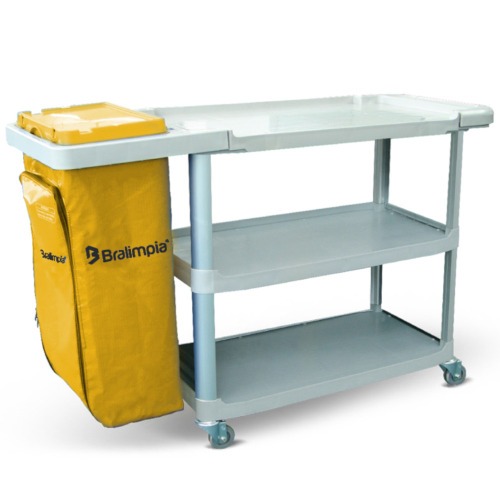 Carro funcional extra com 1 bolsa - CE01AM Carro funcional extra com 1 bolsa - CE01AM