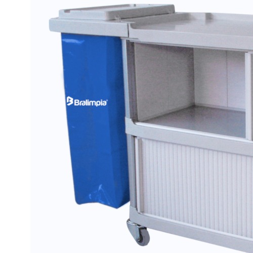 Carro funcional extra 1 bolsa com porta - CA01AZ Carro funcional extra 1 bolsa com porta - CA01AZ