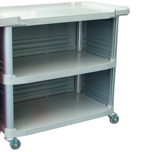 Carro funcional extra com 1 bolsa com fechamento