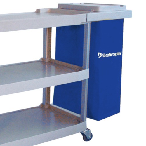 Carro funcional extra com 2 bolsas azul - CEAZAZ Carro funcional extra com 2 bolsas azul - CEAZAZ