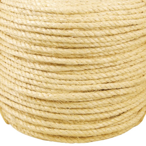 Corda de sisal 8 mm com rolo de 220 metros - 80.56.080.000 Corda de sisal 8 mm com rolo de 220 metros - 80.56.080.000