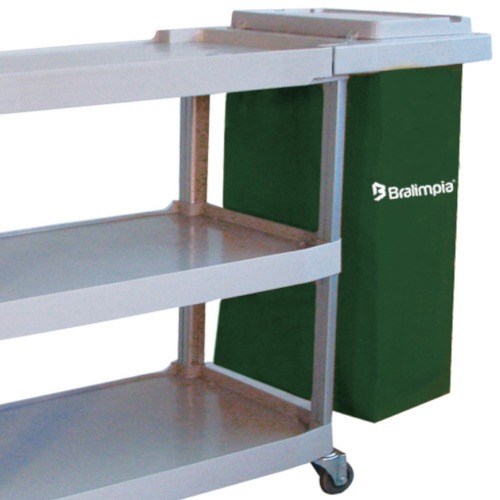 Carro funcional extra com 2 bolsas azul e verde - CEAZVD