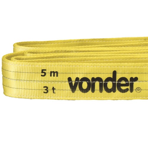 Cinta plana para elevao de carga at 3 toneladas 5 metros - CE 350