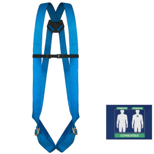 Cinto de segurança tipo paraquedista - Blue Line CG 1A Cinto de segurança tipo paraquedista - Blue Line CG 1A