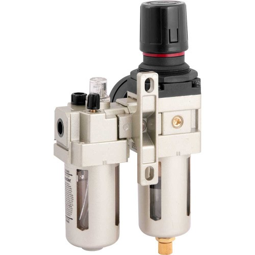 Conjunto filtro regulador e lubrificador 1/4