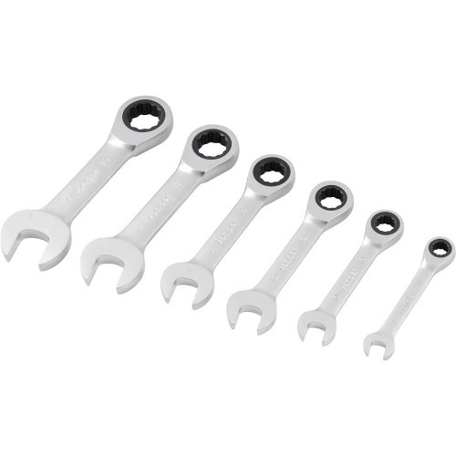 Jogo de chave combinada 8 a 19 mm com 6 peças Jogo de chave combinada 8 a 19 mm com 6 peças