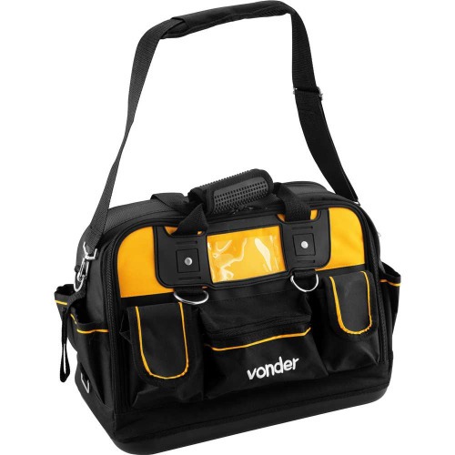 Bolsa em lona com 26 bolsos 410 x 210 x 280 mm - BL 128 Bolsa em lona com 26 bolsos 410 x 210 x 280 mm - BL 128