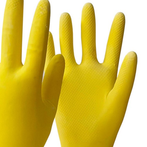 Luva de ltex flocada 30 cm