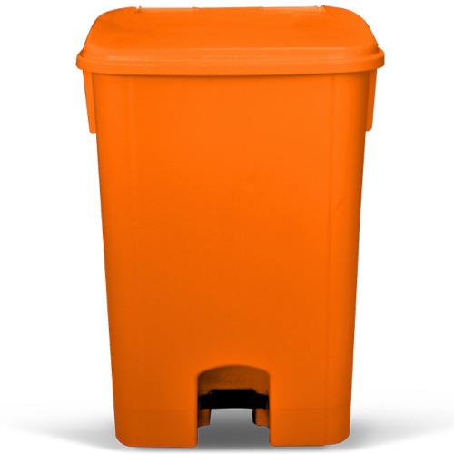 Cesto coletor de lixo com pedal 100L com rodas - CP11LJ Cesto coletor de lixo com pedal 100L com rodas - CP11LJ