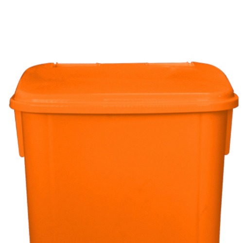 Cesto coletor de lixo com pedal 100L com rodas - CP11LJ Cesto coletor de lixo com pedal 100L com rodas - CP11LJ