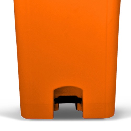 Cesto coletor de lixo com pedal 100L com rodas - CP11LJ Cesto coletor de lixo com pedal 100L com rodas - CP11LJ