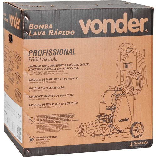 Lavadora de média pressão 420 libras 3 hp - BLV 28 110V/220V Lavadora de média pressão 420 libras 3 hp - BLV 28 110V/220V