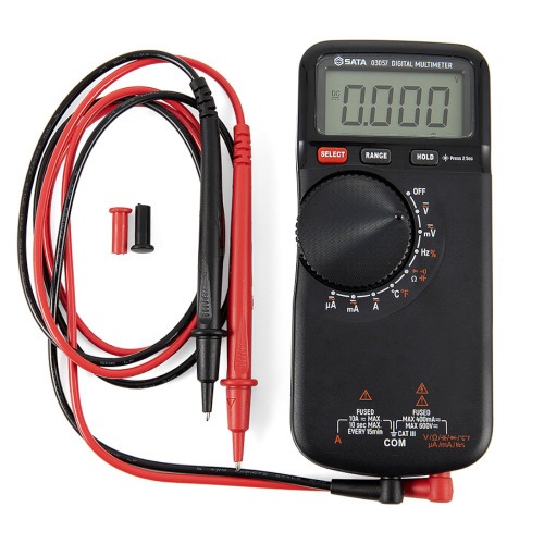 Multmetro digital com medio de temperatura 600V CAT III DC/AC - ST03057