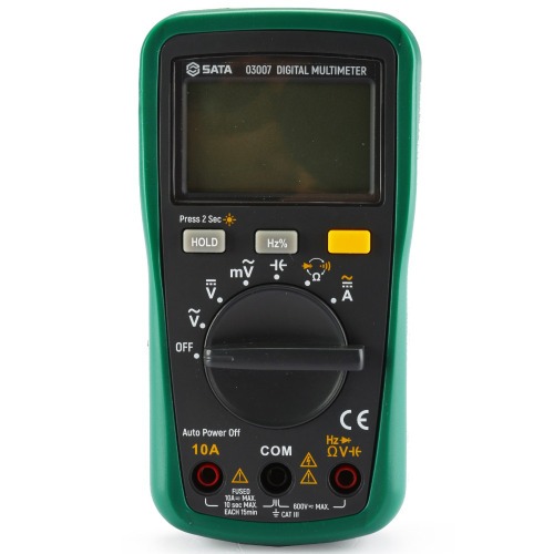 Multmetro digital mini com medio de frequncia 600V CAT III DC/AC - ST03007