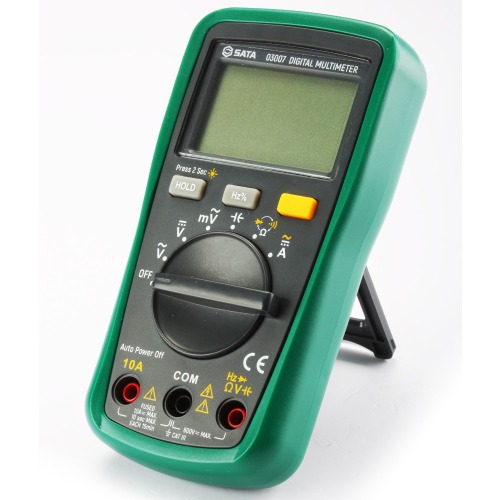 Multmetro digital mini com medio de frequncia 600V CAT III DC/AC - ST03007