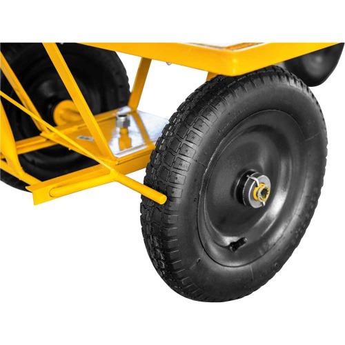 Carrinho plataforma de madeira capacidade 600 kg