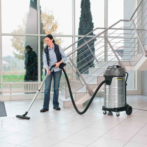 Aspirador de pó e líquido 2.200 watts 90 litros inox - NT90/2 Me Classic 220V Aspirador de pó e líquido 2.200 watts 90 litros inox - NT90/2 Me Classic 220V