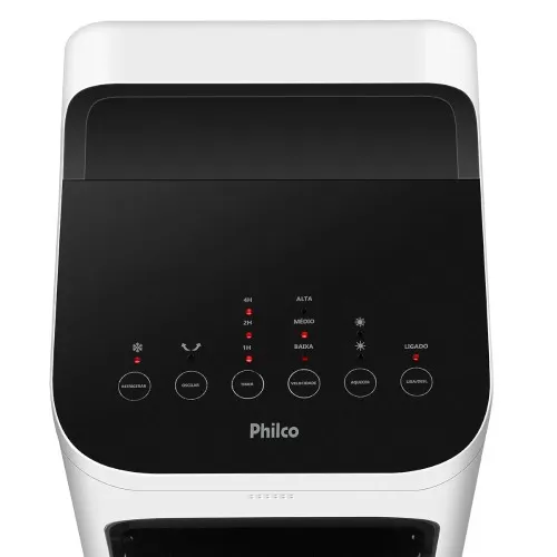 Climatizador de ar quente e frio display touch 5 em 1 com controle remoto - PCL10QF  220V