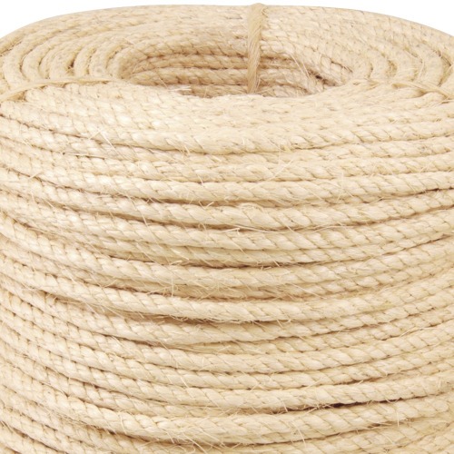Corda de sisal 6 mm com rolo de 220 metros Corda de sisal 6 mm com rolo de 220 metros