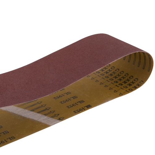 Cinta de lixa 100 mm x 915 mm G 80 com 5 peças   Cinta de lixa 100 mm x 915 mm G 80 com 5 peças