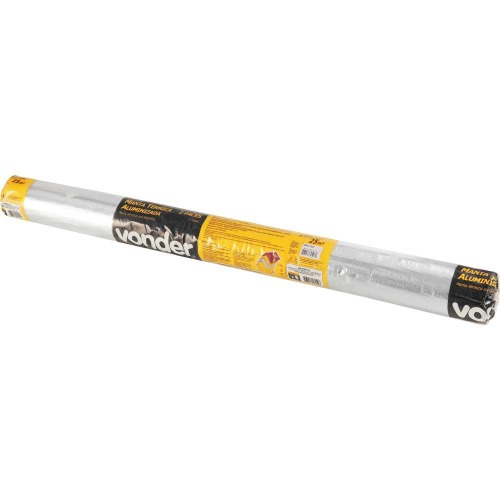 Manta t�rmica em alum�nio com 2 face 25 m�