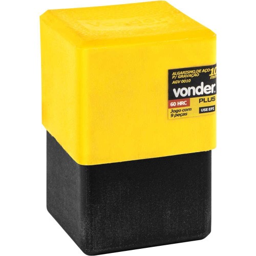 Jogo de algarismo de aço para gravação 10mm com 10 peças Jogo de algarismo de aço para gravação 10mm com 10 peças