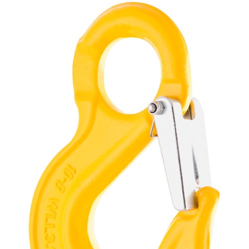 Gancho de ao com olhal e trava