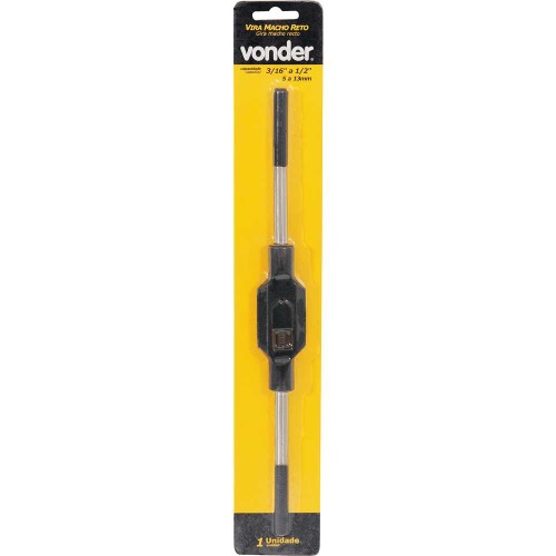 Vira macho tipo reto com capacidade de 3/16 a 1/2