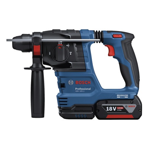 Martelete Perfurador e Rompedor a bateria 18V 4Ah Brushless com 2 baterias - GBH 185-LI  110V/220V Martelete Perfurador e Rompedor a bateria 18V 4Ah Brushless com 2 baterias - GBH 185-LI  110V/220V