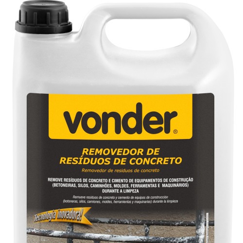 Removedor de resíduos de concreto 5 litros Removedor de resíduos de concreto 5 litros