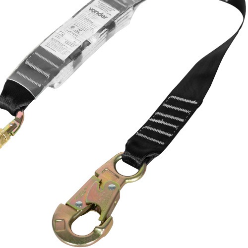 Talabarte simples com absorvedor de energia - TFV 343AB Talabarte simples com absorvedor de energia - TFV 343AB