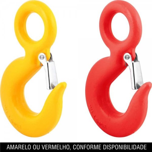 Gancho olhal com trava de segurana 3 ton.