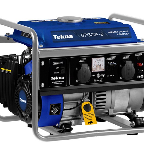 Gerador de energia 1,25 Kva a gasolina partida manual - GT1300F  110V/220V Gerador de energia 1,25 Kva a gasolina partida manual - GT1300F  110V/220V