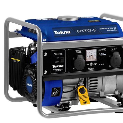 Gerador de energia 1,25 Kva a gasolina partida manual - GT1300F  110V/220V Gerador de energia 1,25 Kva a gasolina partida manual - GT1300F  110V/220V