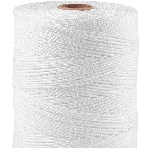Corda multifilamento 2,0 mm branca rolo com 408 metros