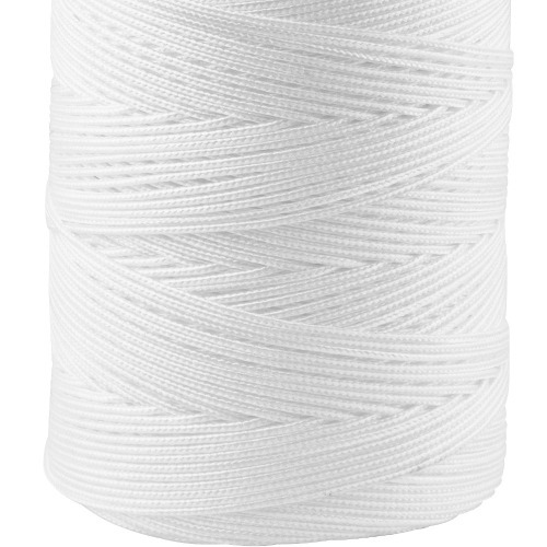 Corda multifilamento 2,0 mm branca rolo com 408 metros