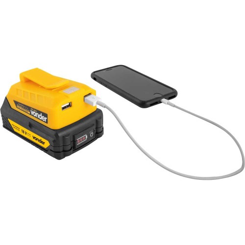 Adaptador usb para recargas em bateria 18V IAV1825