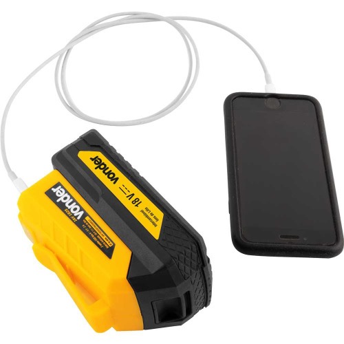 Adaptador usb para recargas em bateria 18V IAV1825