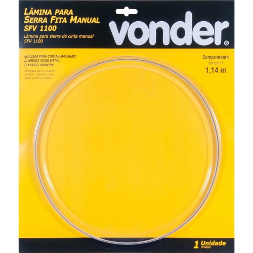 Lâmina para serra fita manual SFV 1100 Lâmina para serra fita manual SFV 1100