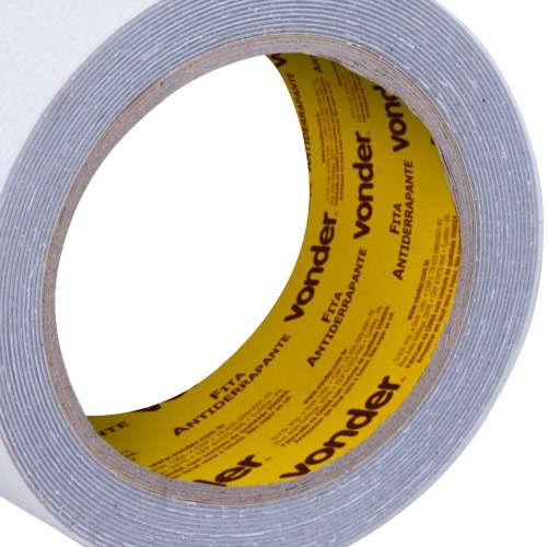 Fita adesiva antiderrapante transparente 50mm x 15m Fita adesiva antiderrapante transparente 50mm x 15m