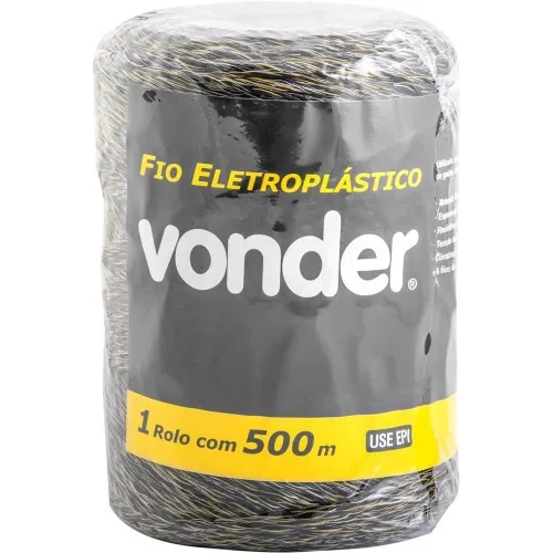 Fio para cerca elétrica com 500 metros