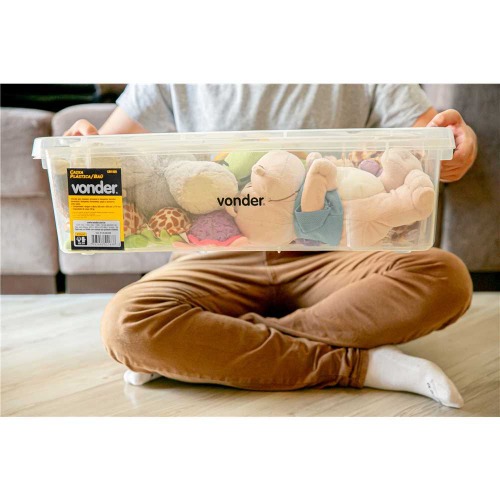 Caixa pl�stica tipo ba� - CBV 020