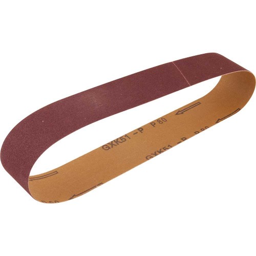 Cinta de lixa 50 mm x 686 mm G 80 com 5 pe�as