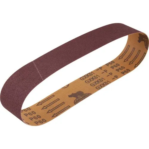 Cinta de lixa 50 mm x 686 mm G 60 com 5 peças  