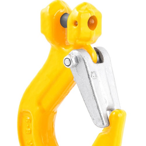 Gancho clévis 10 mm com trava  Gancho clévis 10 mm com trava