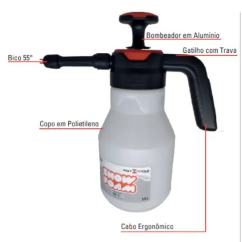 Aplicador de detergente Snow Foam Manual 1,5L - SGT-9931